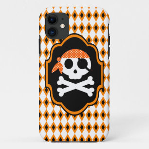 title_seo2 Estuche de teléfono de Gótico pirata naranja Hallo