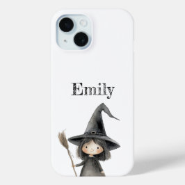Funda Para iPhone 15 Estuche de teléfono de Halloween personalizado par