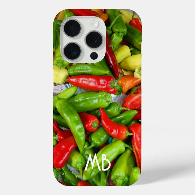 Funda De Case-Mate Para iPhone Estuche de teléfono de Hot Peppers personalizado (Reverso )