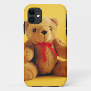 Funda Para iPhone 11 Estuche de teléfono de impresión de osito de peluc