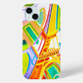 Funda Para iPhone 15 Mini Estuche de teléfono de la Torre Eiffel