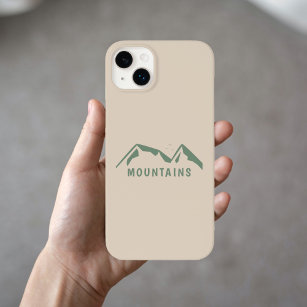 Funda Para iPhone 14 Plus De Case-Mate Estuche de teléfono de las montañas verdes