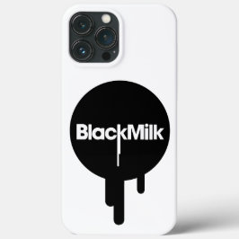 Funda Para iPhone 13 Pro Max Estuche de teléfono de leche negra