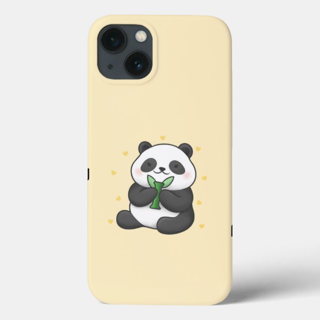 Funda De Case-Mate Para iPhone Estuche de teléfono de Panda (Reverso)