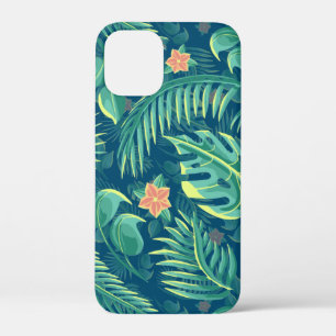 title_seo2 Estuche de teléfono de patrón de follaje tropical