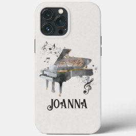 Funda Para iPhone 13 Pro Max Estuche de teléfono de piano personalizado