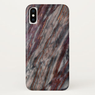 Funda Para iPhone X Estuche de teléfono de piedra granítica