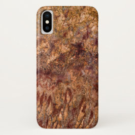 Funda Para iPhone X Estuche de teléfono de piedra granítica