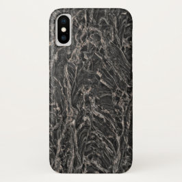 Funda Para iPhone X Estuche de teléfono de piedra granítica