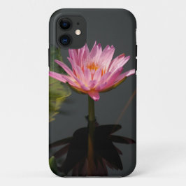 Funda Para iPhone 11 Estuche de teléfono de Pink Waterlily