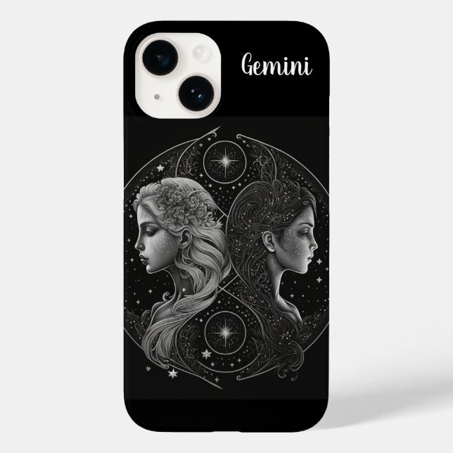 Funda De Case-Mate Para iPhone Estuche de teléfono de señalización Zodiac, estuch (Reverso )