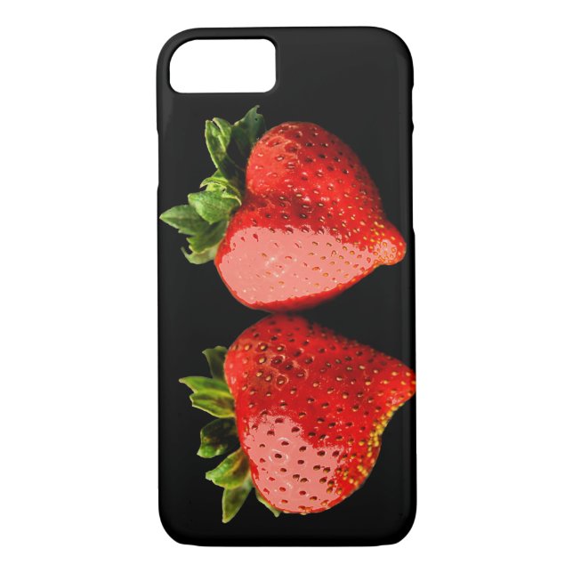 Funda De Case-Mate Para iPhone Estuche de teléfono de Strawberries (Reverso)