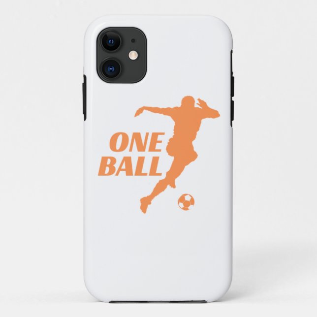 Funda De Case-Mate Para iPhone Estuche de teléfono de una bola (Reverso)