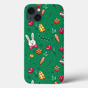 Funda Para iPhone 13 Estuche de teléfono del patrón español de Pascua V