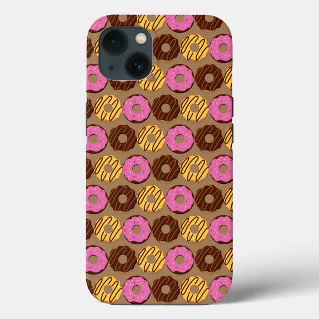 Funda De Case-Mate Para iPhone Estuche de teléfono Donuts (Reverso )