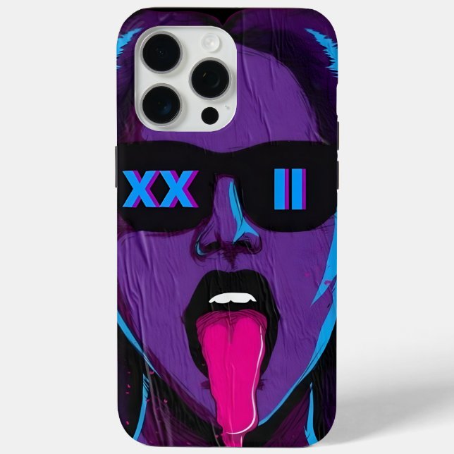 Funda De Case-Mate Para iPhone estuche de teléfono en negrita (Reverso )