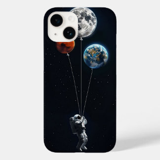 Funda Para iPhone 14 De Case-Mate estuche de teléfono espacial