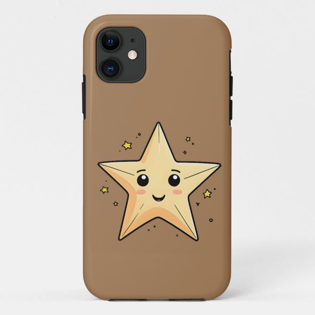 Funda De Case-Mate Para iPhone Estuche de teléfono estrella (Reverso)