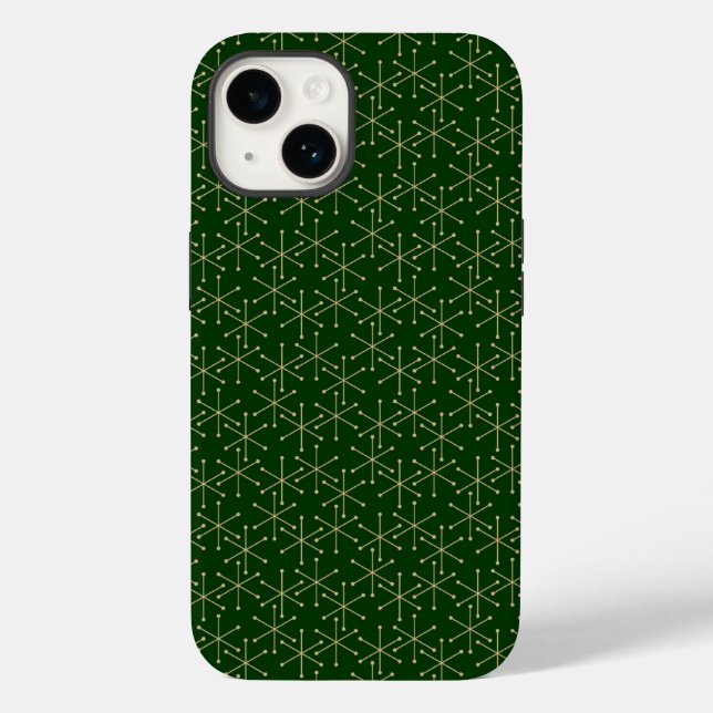 Funda De Case-Mate Para iPhone Estuche de teléfono Fancy Snowflakes (Reverso )