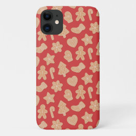 Funda Para iPhone 11 Estuche de teléfono Gingerbread para navidades