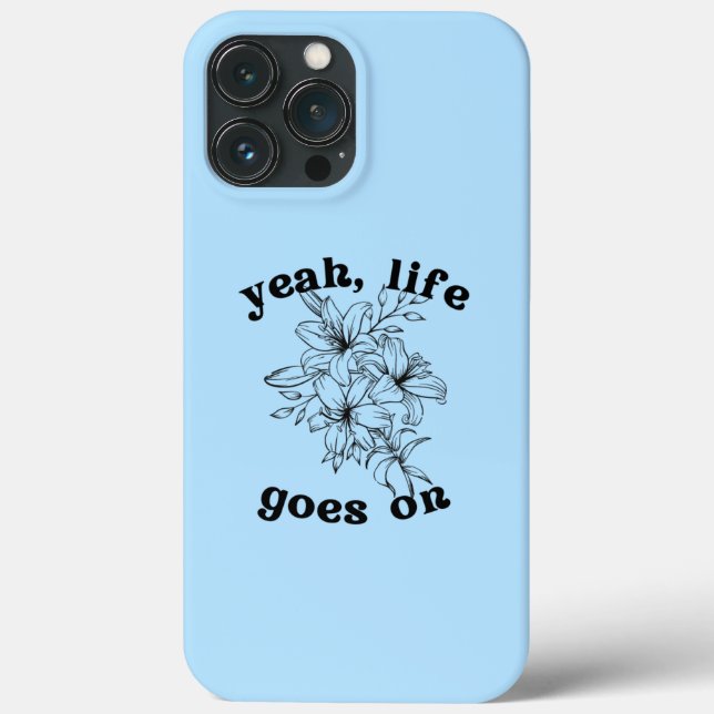 Funda De Case-Mate Para iPhone Estuche de teléfono "La vida se enciende" (Reverso )