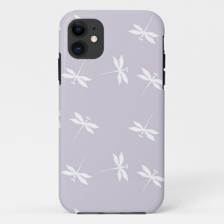 Funda Para iPhone 11 Estuche de teléfono Lavender Dragonfly