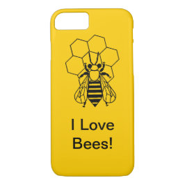 title_seo2 Estuche de teléfono - ¡Me encantan las abejas!