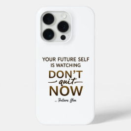 Funda Para iPhone 15 Pro Estuche de teléfono motivacional - No se vaya ahor