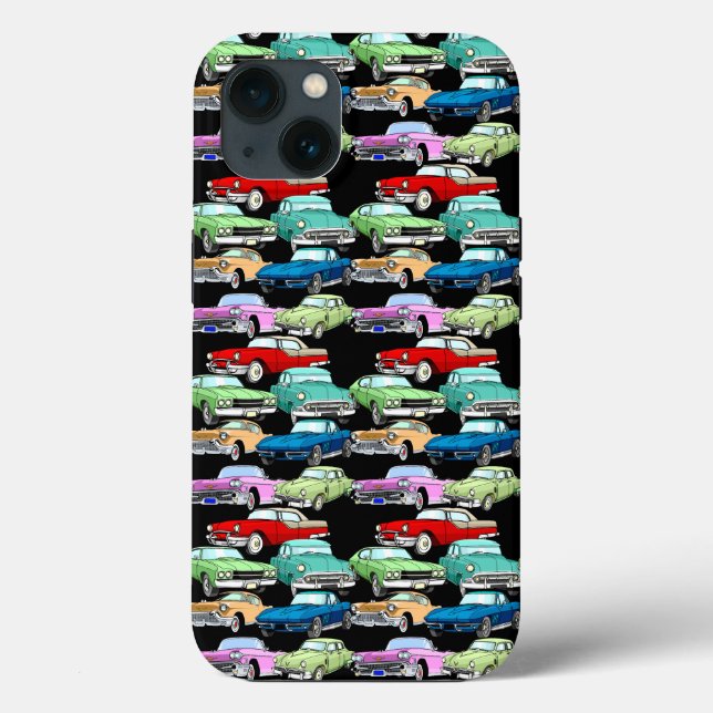 Funda De Case-Mate Para iPhone Estuche de teléfono para coches clásicos (Reverso )