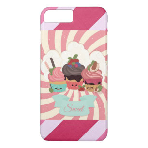 Funda Para iPhone 8 Plus/7 Plus Estuche de teléfono para copas dulces para iPhone