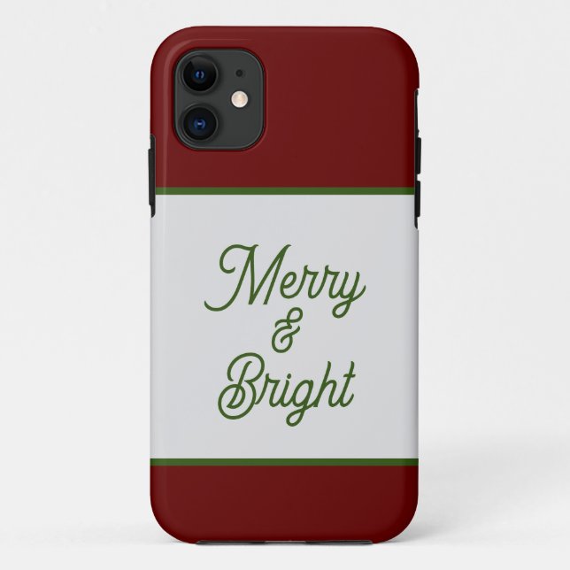 Funda De Case-Mate Para iPhone Estuche de teléfono para feriado brillante (Reverso)