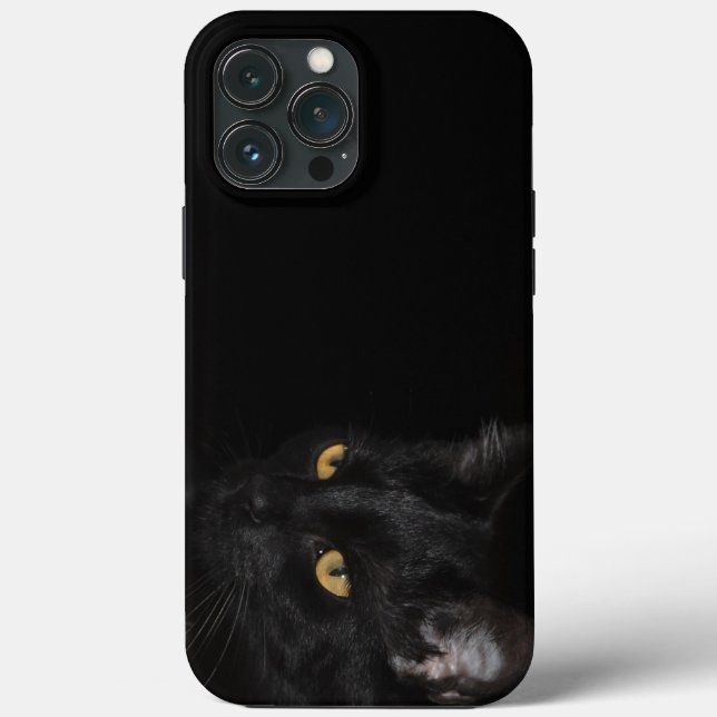 Funda De Case-Mate Para iPhone Estuche de teléfono para gato negro - HAMbyWhiteGl (Reverso )