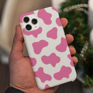 Funda Para iPhone 14 De Case-Mate estuche de teléfono para impresión de vaca rosa
