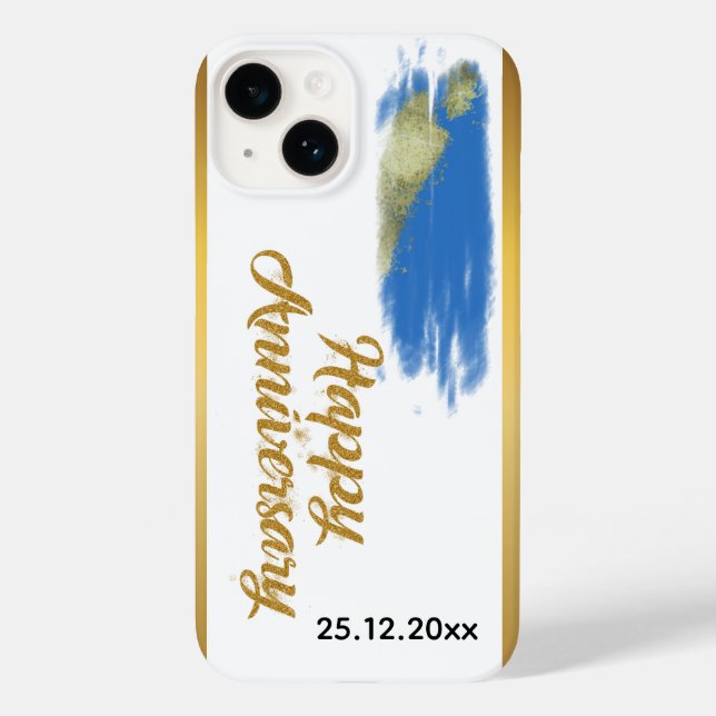 Funda De Case-Mate Para iPhone estuche de teléfono para regalo de annrivachari y  (Reverso )