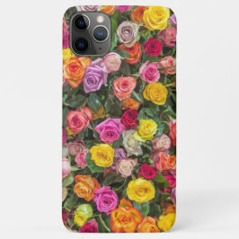 Funda Para iPhone 11 Pro Max Estuche de teléfono para Rosas coloridos