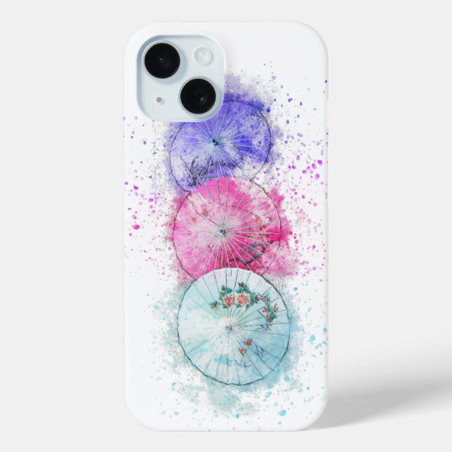 Funda De Case-Mate Para iPhone Estuche de teléfono paraguas (Reverso )