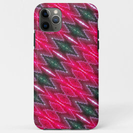 Funda Para iPhone 11 Pro Max Estuche de teléfono - Patrón Kaleidoscópico Rojo