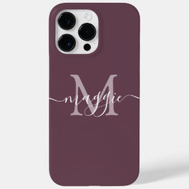 Funda Para iPhone 14 Pro Max De Case-Mate Estuche de teléfono personalizado monograma de esc