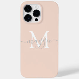 Funda Para iPhone 14 Pro Max De Case-Mate Estuche de teléfono personalizado monograma de esc