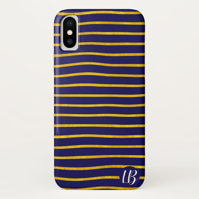 Funda De Case-Mate Para iPhone Estuche de teléfono personalizado para franjas de  (Reverso)