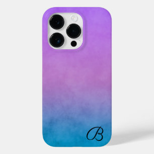 Funda Para iPhone 14 Pro De Case-Mate Estuche de teléfono personalizado púrpura y turque