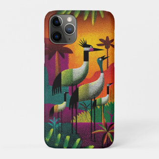 Funda Para iPhone 11 Pro Estuche de teléfono pop de jungla de ranas coronad