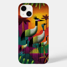 Estuche de teléfono pop de jungla de ranas coronad