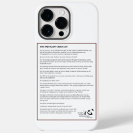 Funda Para iPhone 14 Pro Max De Case-Mate Estuche de teléfono por lista de comprobación WHC 