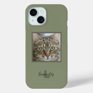 Funda Para iPhone 15 Estuche de teléfono retrato para Mascota de Person