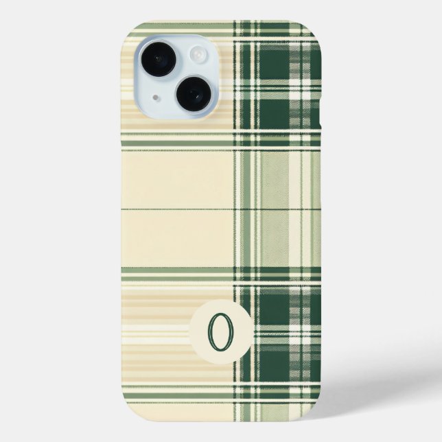 Funda De Case-Mate Para iPhone Estuche de teléfono revestido de verde personaliza (Reverso )