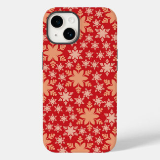 Funda Para iPhone 14 De Case-Mate Estuche de teléfono Snowflakes