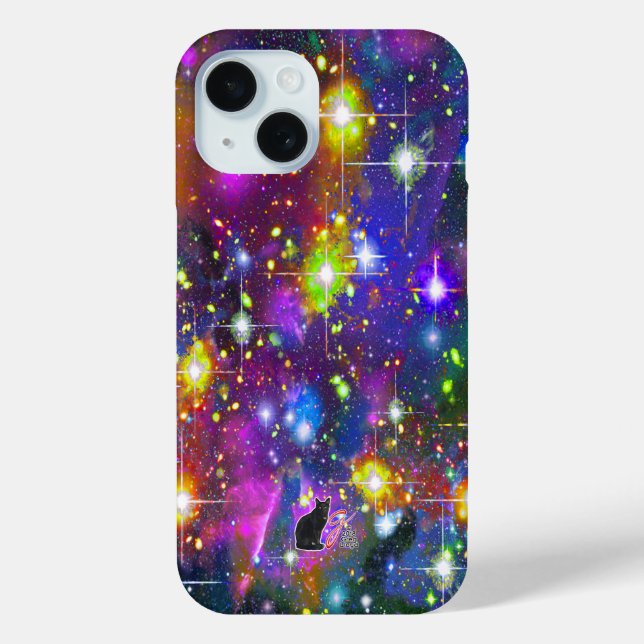 Funda De Case-Mate Para iPhone Estuche de teléfono Star Field resplandeciente (Reverso )