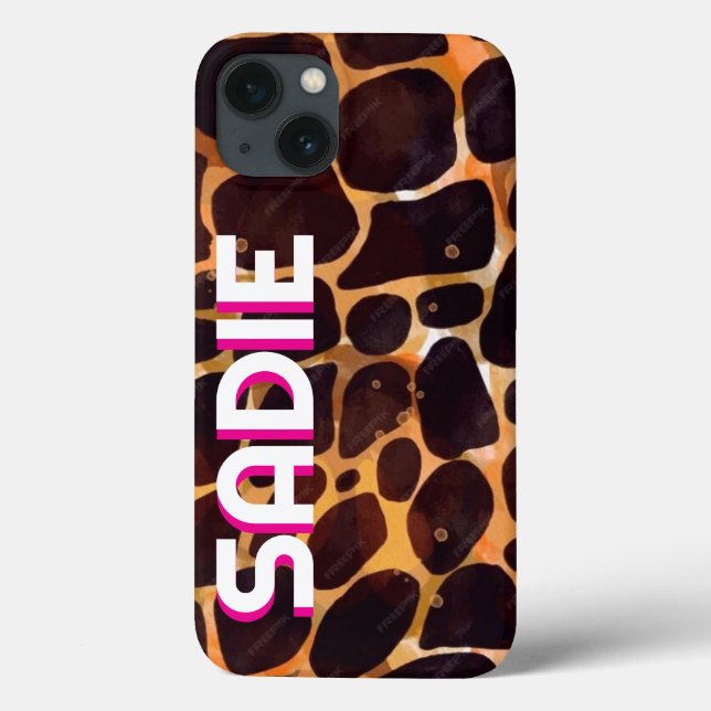 Funda De Case-Mate Para iPhone Estuche de teléfono Tortoiseshell personalizado (Reverso)