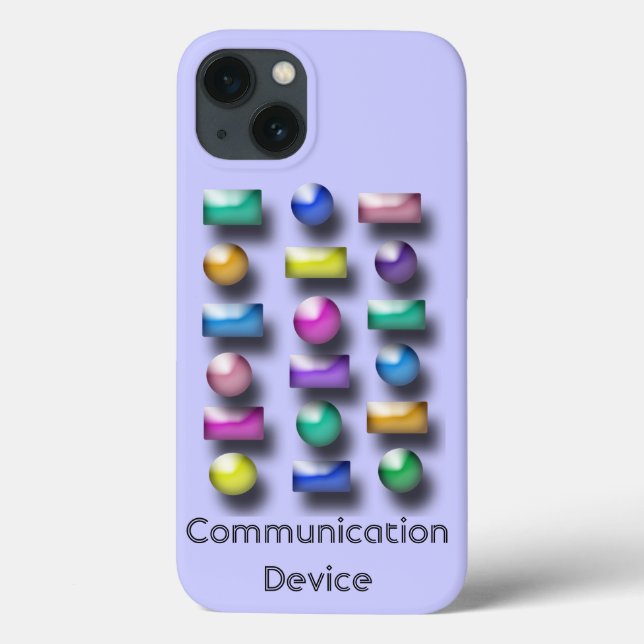 Funda De Case-Mate Para iPhone Estuche de teléfono - Tres botones dimensionales (Reverso)